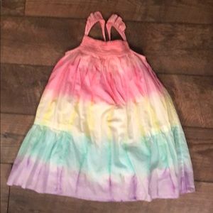 Tie dye toddler dress by Pandemonium